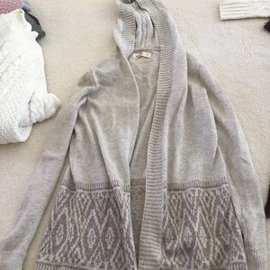 beige cardigan